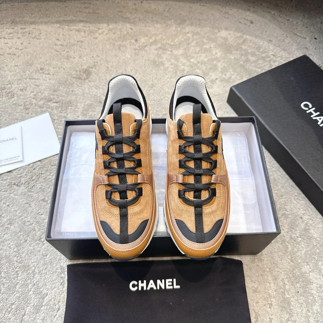 CC 26S Sneaker Caramel Brown Suede 647434