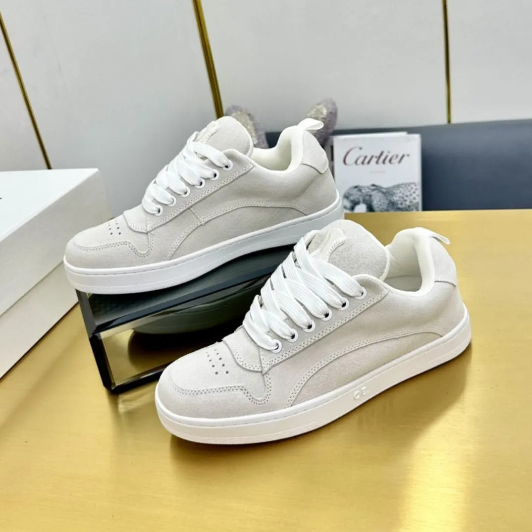 Celine Huntington -- Low Top Sneakers Suede & Mesh