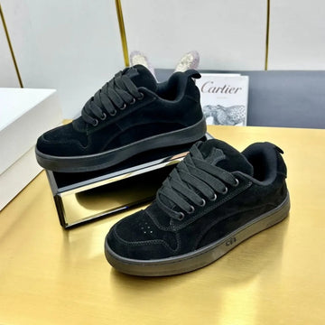 Celine Huntington -- Low Top Sneakers Suede & Mesh