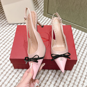 Vt 26S Slingback 70 Beige Pink Patent Calfskin 612247