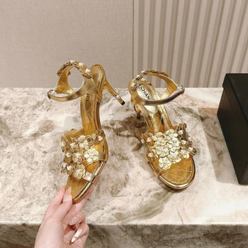 CC 26S Floral Sandals 75 Sheepskin 658464