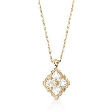 Opera Tulle Mop Pink Gold Necklace
