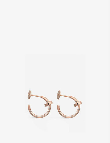 Juste Earrings Pink Gold