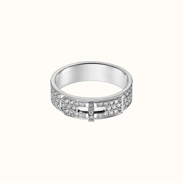Kelly Silver Diamond Ring