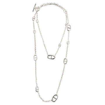 Hm Farandole 120 Long Silver Necklace