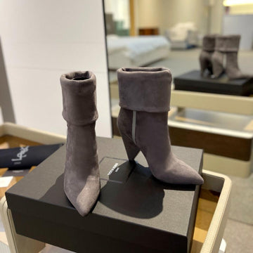 Sl Niki Booties Anchor Suede