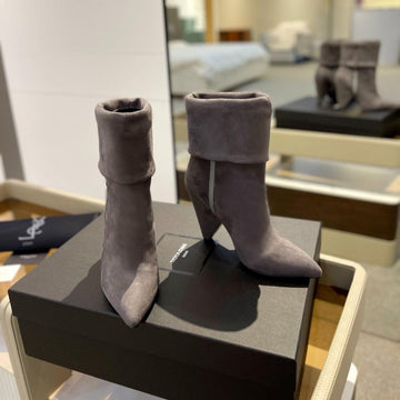 Sl Niki Booties Brick Suede