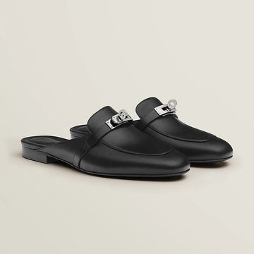 0Z Mule Noir Silver