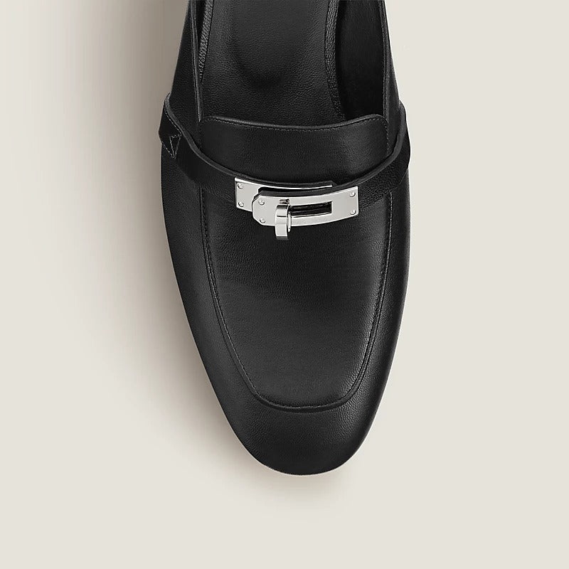 0Z Mule Noir Silver