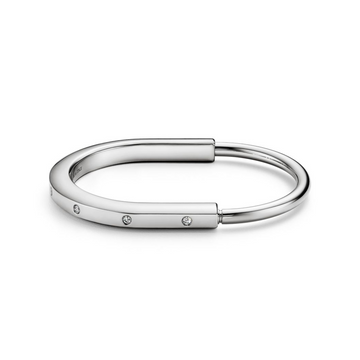 Lock Bracelet 8 Diamond