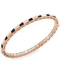 Serpenti Bracelet Pink Gold Onyx