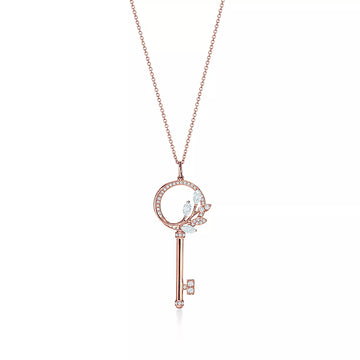 Victoria Key Diamond Necklace