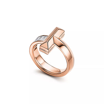 T1 Wide 4.5mm Diamond Ring
