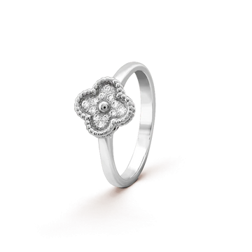 Clover Diamond Ring