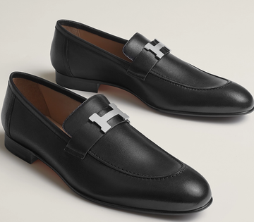 Hm Paris Loeafer Black Goatskin