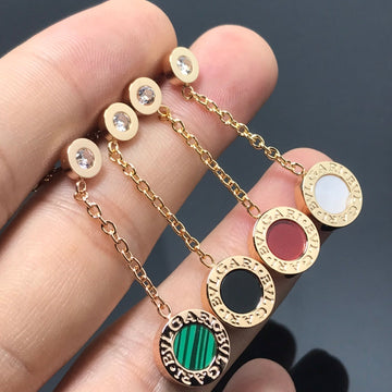 Zero 1 Drop Gold Earrings