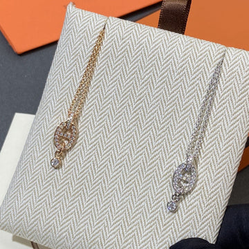 Chaine Hm Diamond Pig Nose Necklace