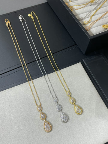 Boheme Diamond 3 Motifs Necklace