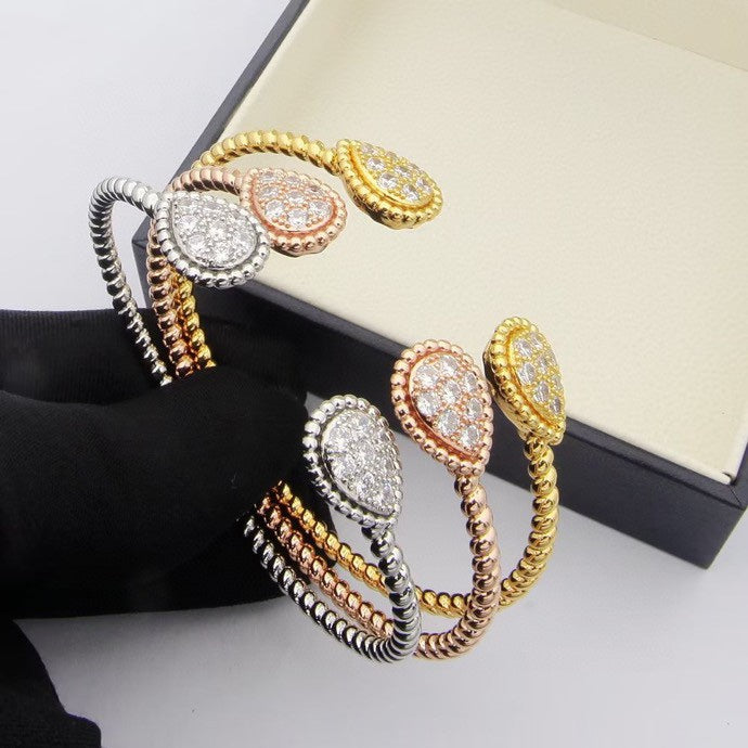 Boheme Diamond Open Bracelet