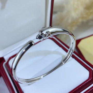 Panthere Silver Open Bracelet