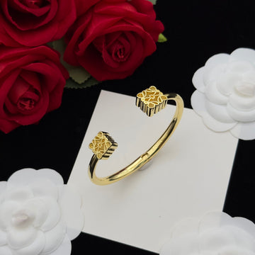 Anagram Cuff 2 Motifs Bracelet