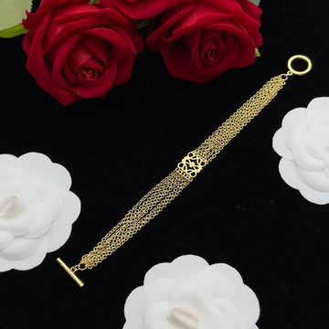 Anagram Mutil Chain Bracelet