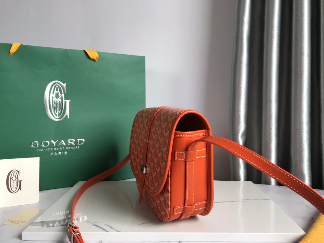 Belvedere Pm Bag 21CM Orange Canvas
