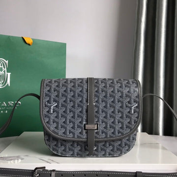 Belvedere Pm Bag 21CM Grey Canvas