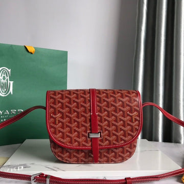 Belvedere Pm Bag 21CM Red Canvas