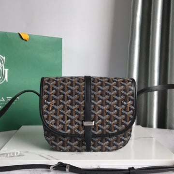 Belvedere Pm Bag 21CM Black Canvas
