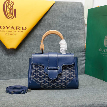 Saigon Souple Mini Bag Dark Blue Canvas