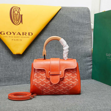 Saigon Souple Mini Bag Orange Canvas