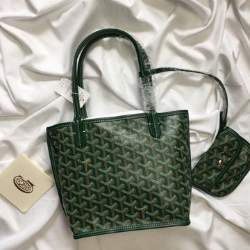 Mini Hobo Boheme 38CM Green Canvas