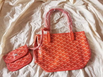 Mini Hobo Boheme 38CM Red Canvas