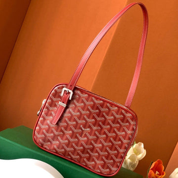Goya Second-Hand Toast Bag 21CM Red Canvas