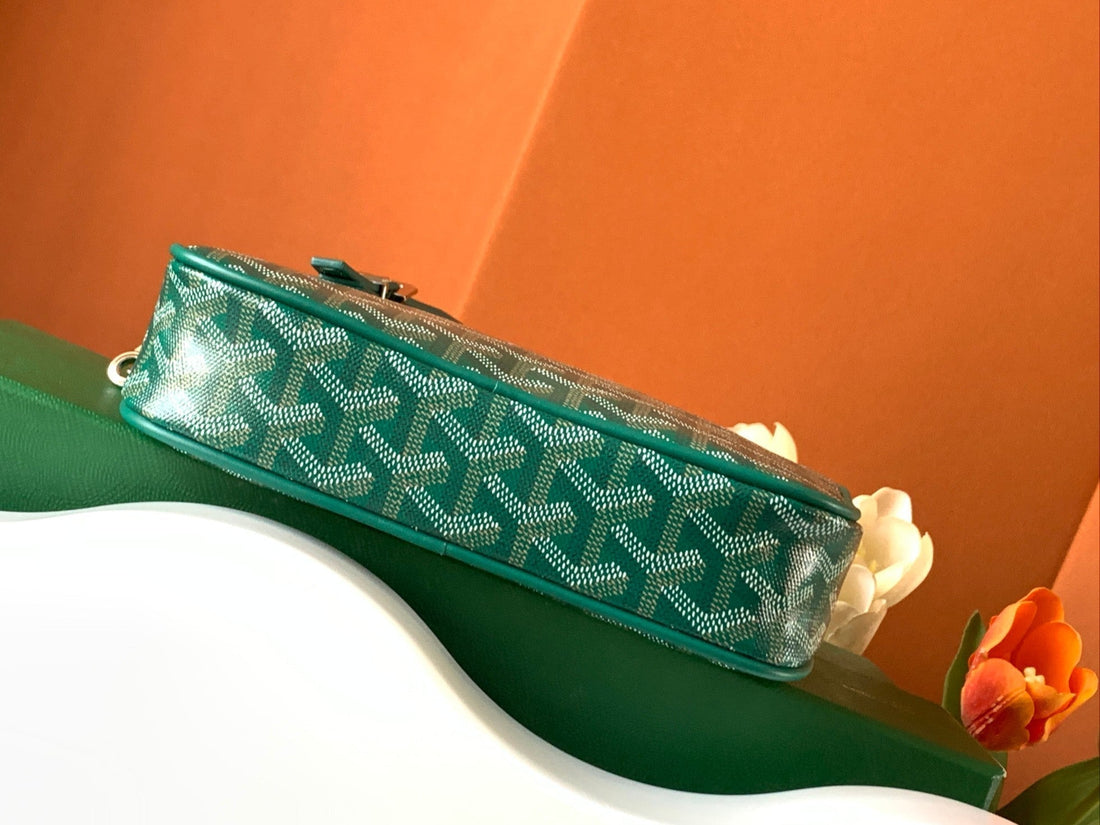 Goya Second-Hand Toast Bag 21CM Green Canvas