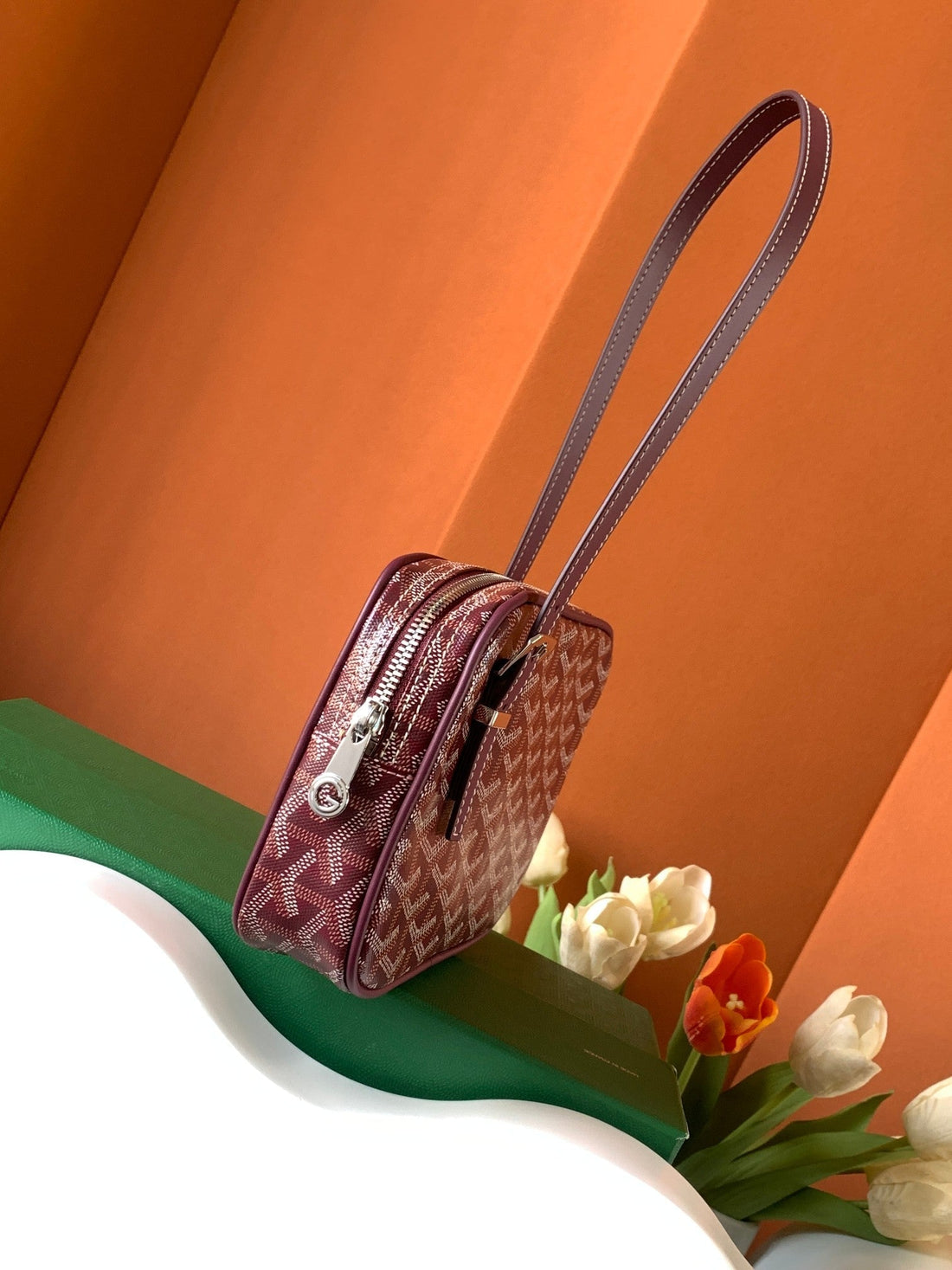 Goya Second-Hand Toast Bag 21CM Burgundy Canvas