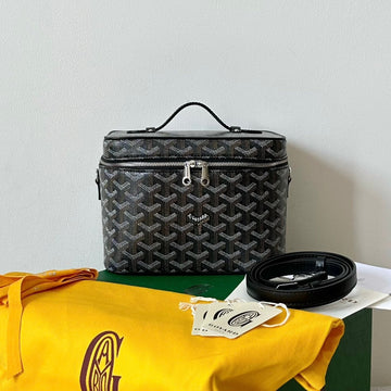 Goya Makeup Box Bag 20CM Black Canvas