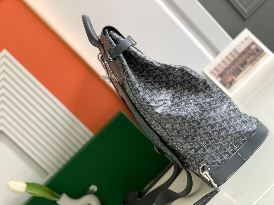 Goya Steamer Pm Bag 48CM Grey Canvas