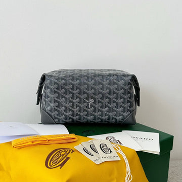 Goya Cosmetic Bag 24CM Grey Canvas