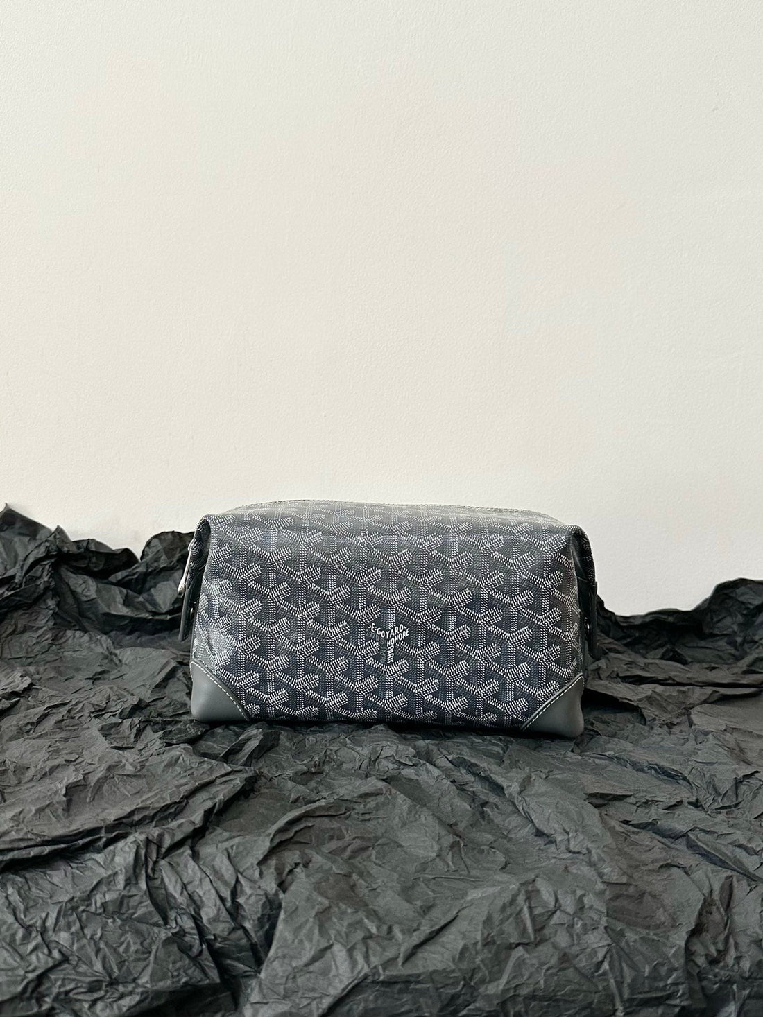 Goya Cosmetic Bag 24CM Grey Canvas