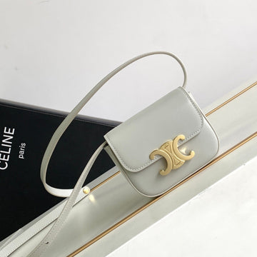 Teen Triomphe 11CM Grey Calfskin