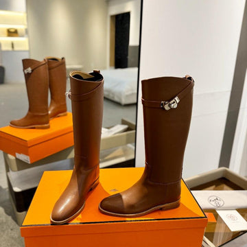 Hm Stivali Jumping 20MM Brown Cowhide 961664