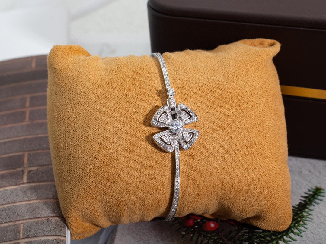 Fiorever Diamond Silver Bracelet