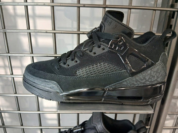 Nike Jordan Spizike Low "Black Cat" Sneaker Suede Leather